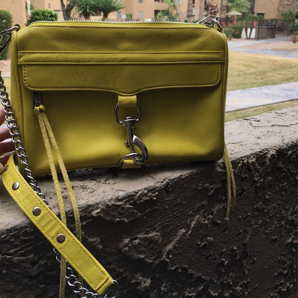 Rebecca Minkoff Yellow Crossbody